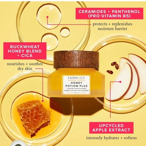 Farmacy honey potion hydration mask